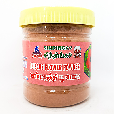 Hibiscus flower powder