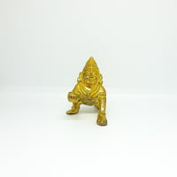 Lord baby krishna statue - Brass