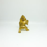 Lord baby krishna statue - Brass