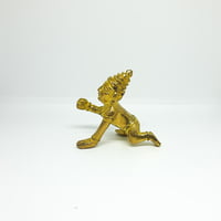 Lord baby krishna statue - Brass