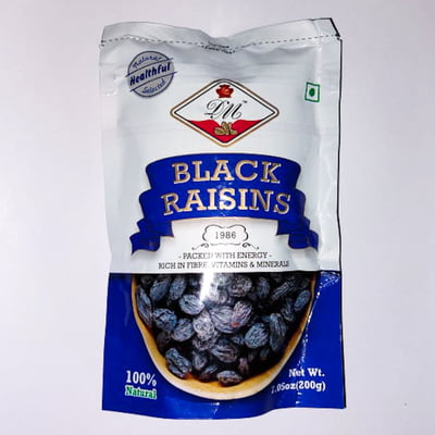 Black raisins / black kishmish 200g