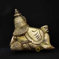 Kuberar statue - Brass