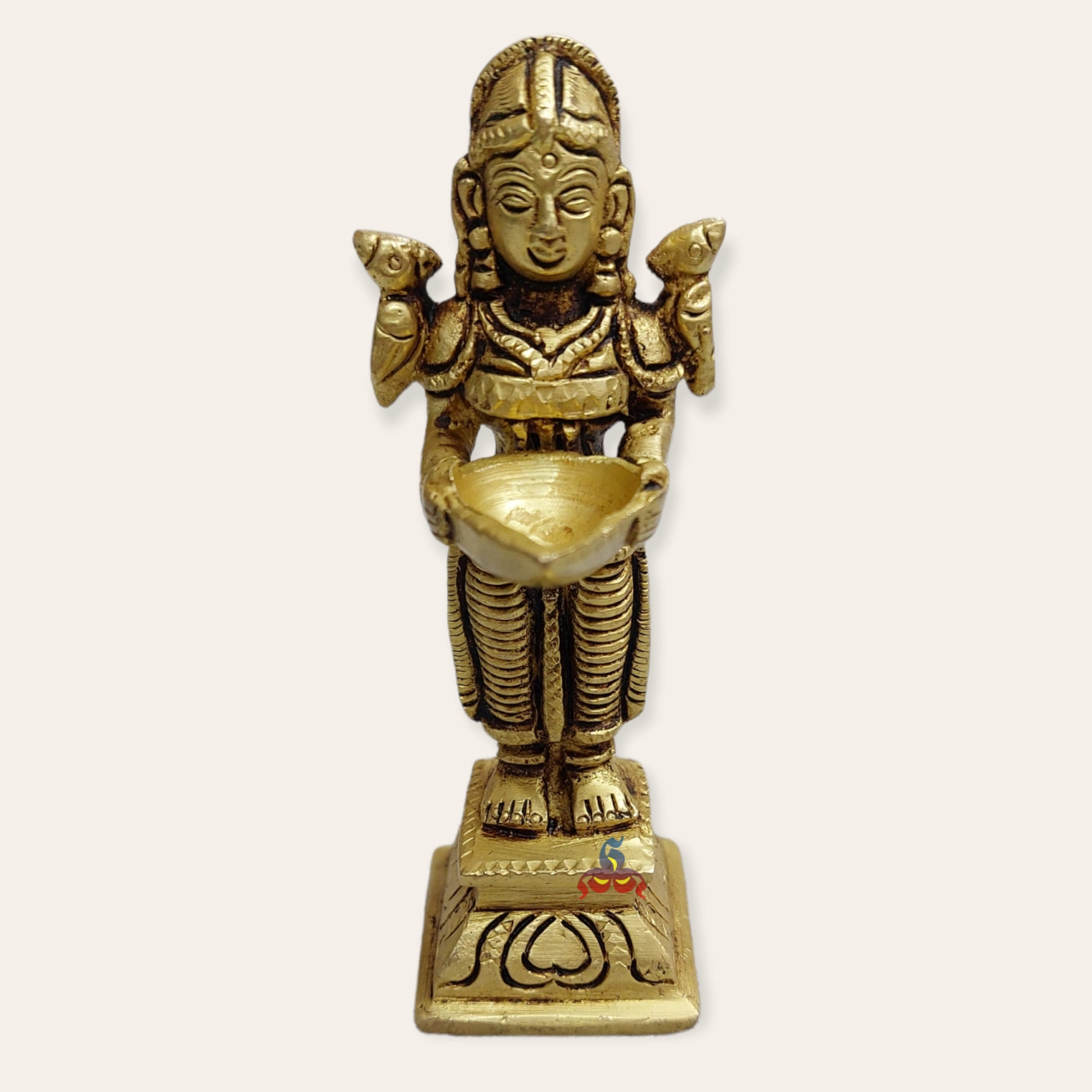 Paavai vilakku - Brass