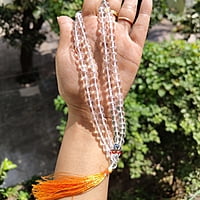 Sphatik mala / Quartz crystal garland Sphatik mala / Quartz crystal garland