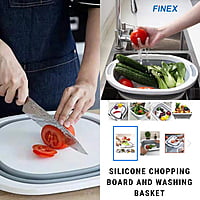 Vegetable Chopping board and basket Vegetable Chopping board and basket