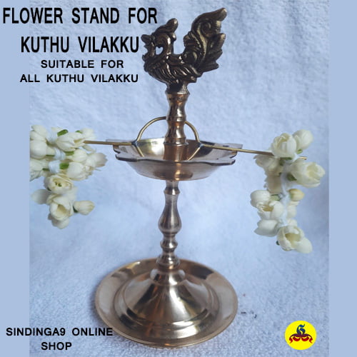 Flower stand for kuthu vilakku