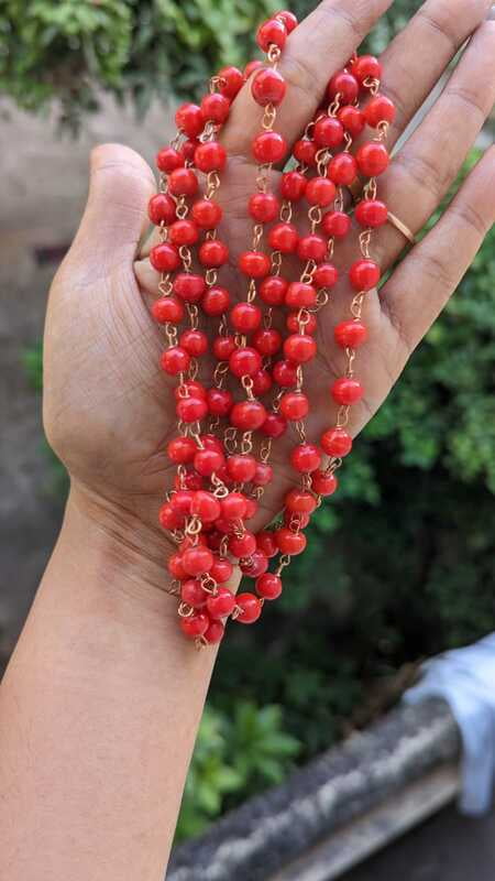 Om shakthi maalai 108 beads