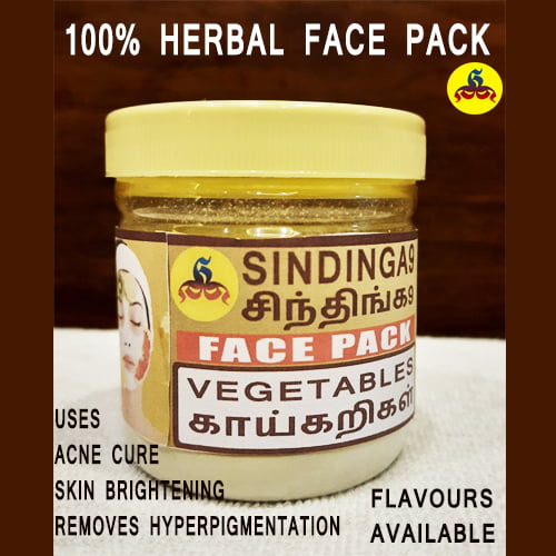 Herbal face pack